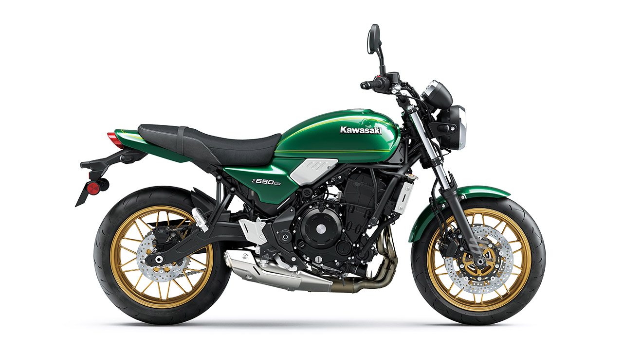 kawasaki z650 matte green
